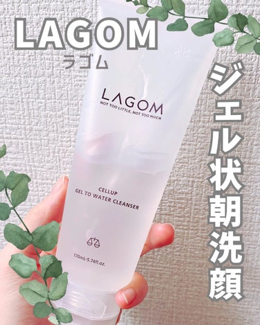 ラゴム ジェルトゥウォーター クレンザー(朝用洗顔) 170ml/LAGOM /洗顔フォームを使ったクチコミ（1枚目）