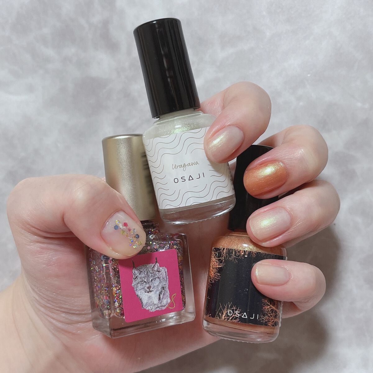 オサジ アップリフト ネイルカラー/OSAJI/マニキュアを使ったクチコミ(1枚目)