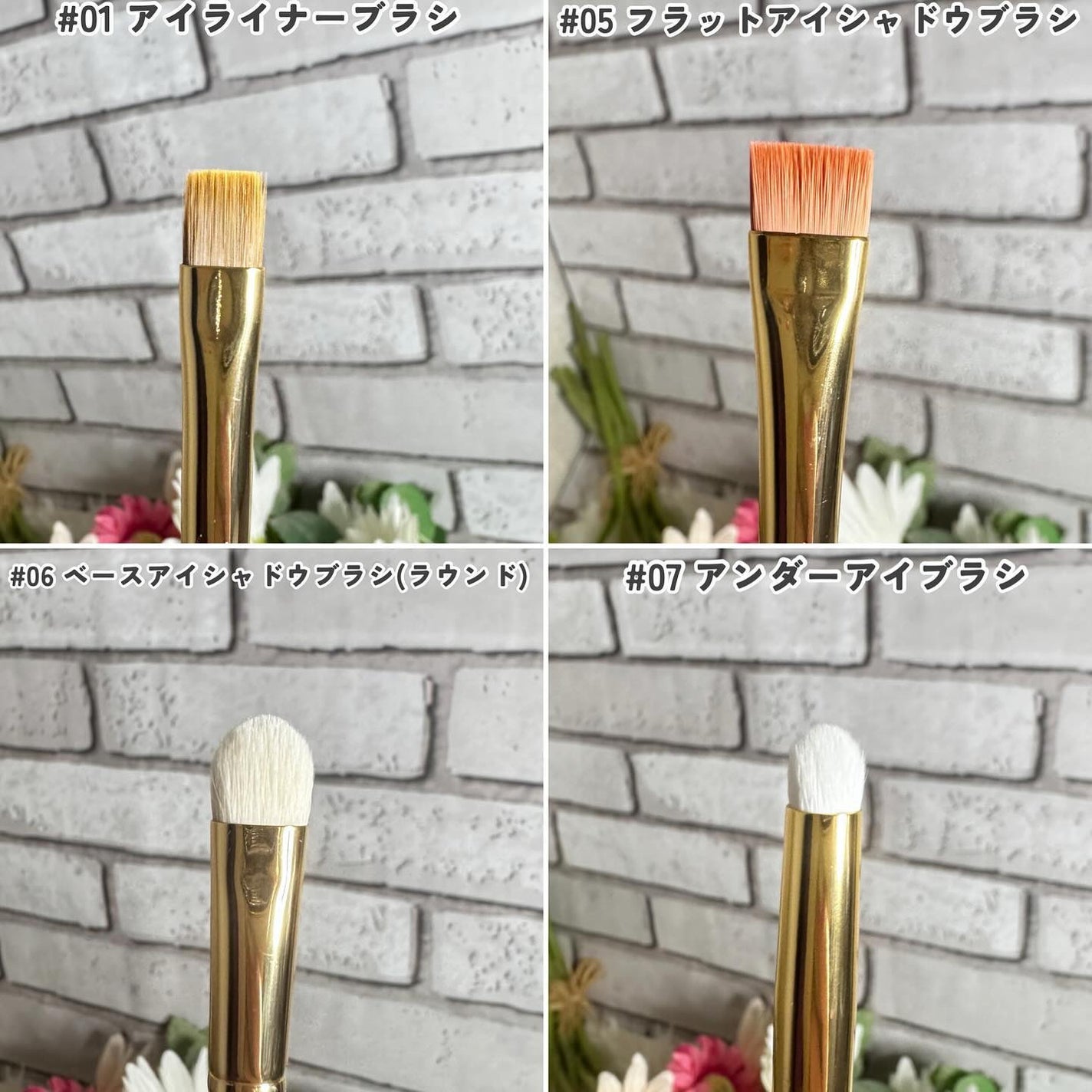 BY MAENG #01 アイライナーブラシ/SOOA DOR/メイクブラシを使ったクチコミ(3枚目)