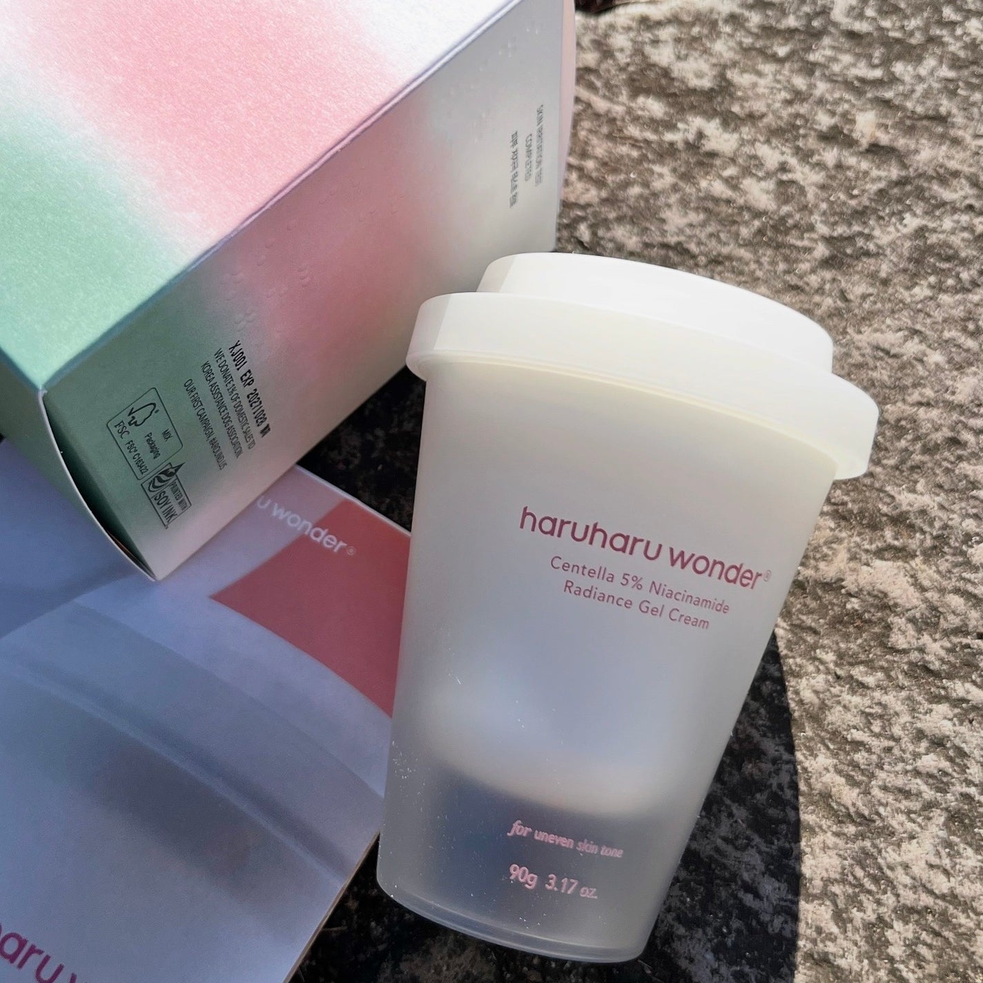 センテラ5%ナイアシンアミドラディアンスゲルクリーム/haruharu wonder/フェイスクリームを使ったクチコミ(6枚目)