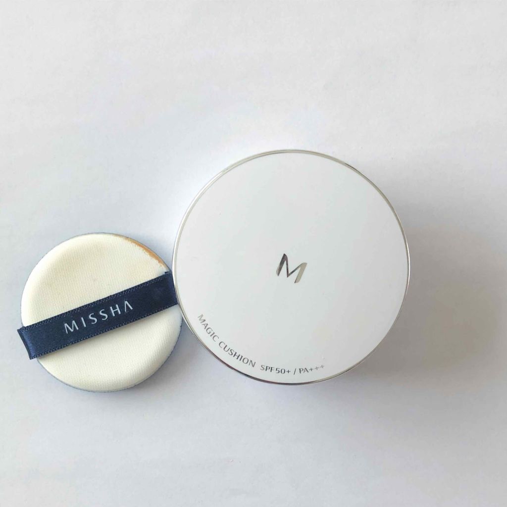 M クッション ファンデーション(モイスチャー)/MISSHA/クッションファンデーションを使ったクチコミ（1枚目）