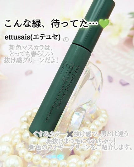エテュセ アイエディション(マスカラ) G グロッシータイプ/ettusais/マスカラを使ったクチコミ(2枚目)