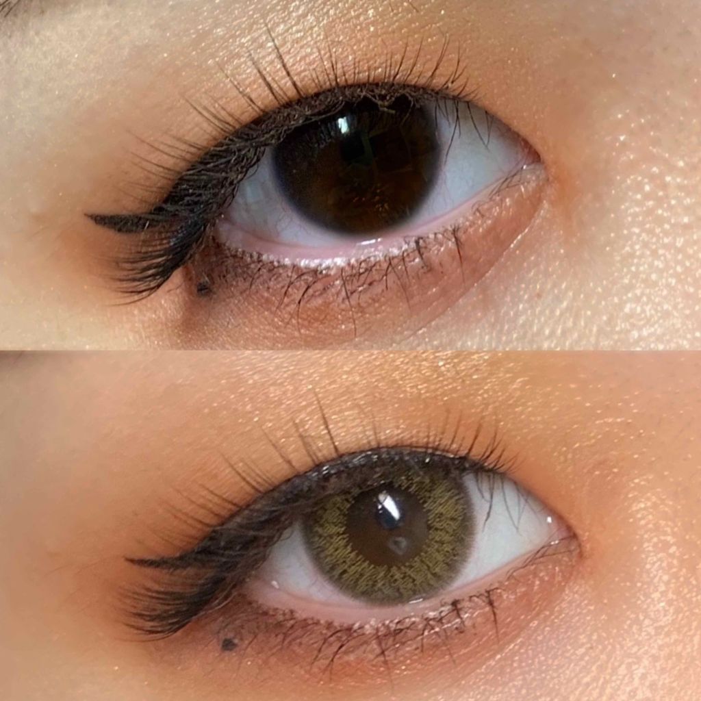 ピエナージュ ミミジェム ワンデー/PienAge/カラーコンタクトレンズを使ったクチコミ(2枚目)