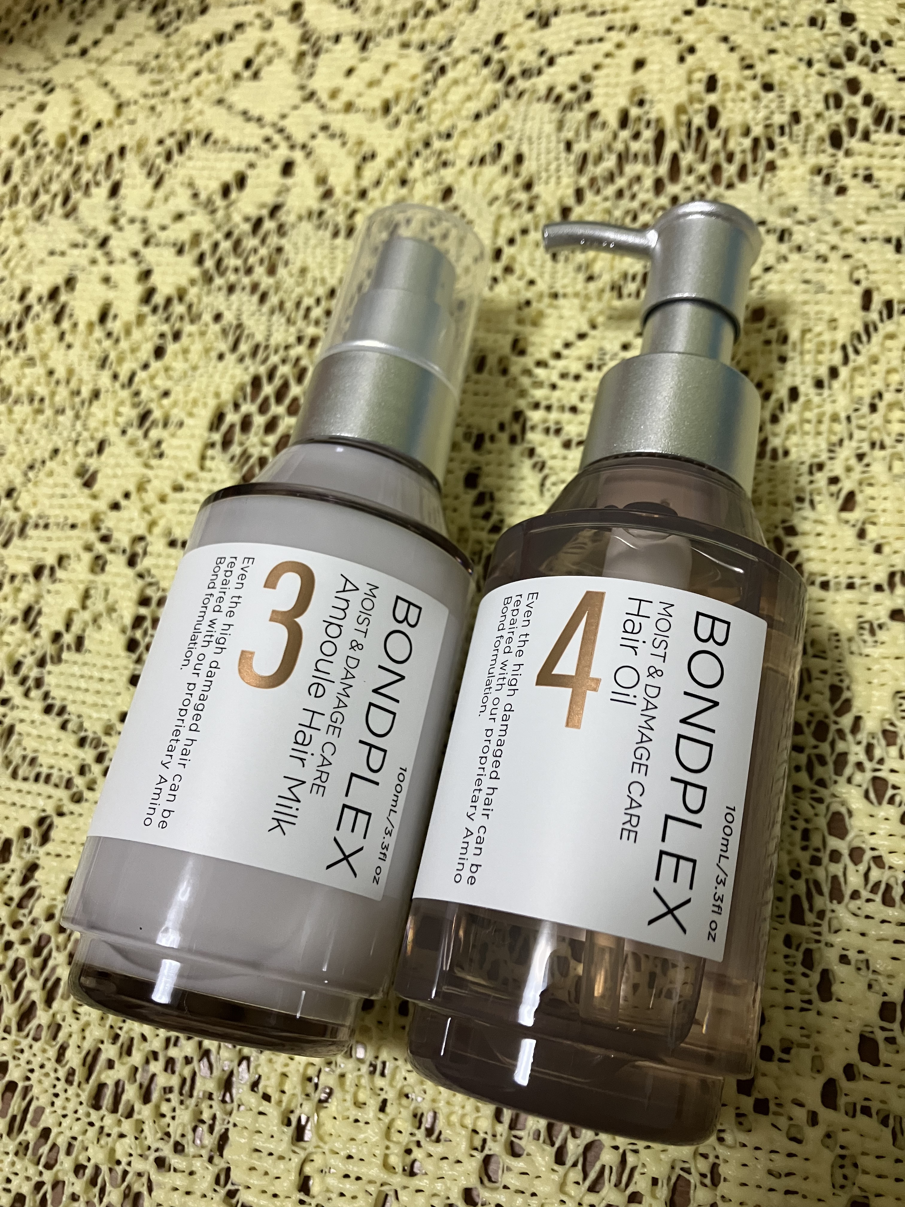 モイスト＆ダメージケア アンプルミルク/ボンドプレックス/ヘアミルクを使ったクチコミ（1枚目）