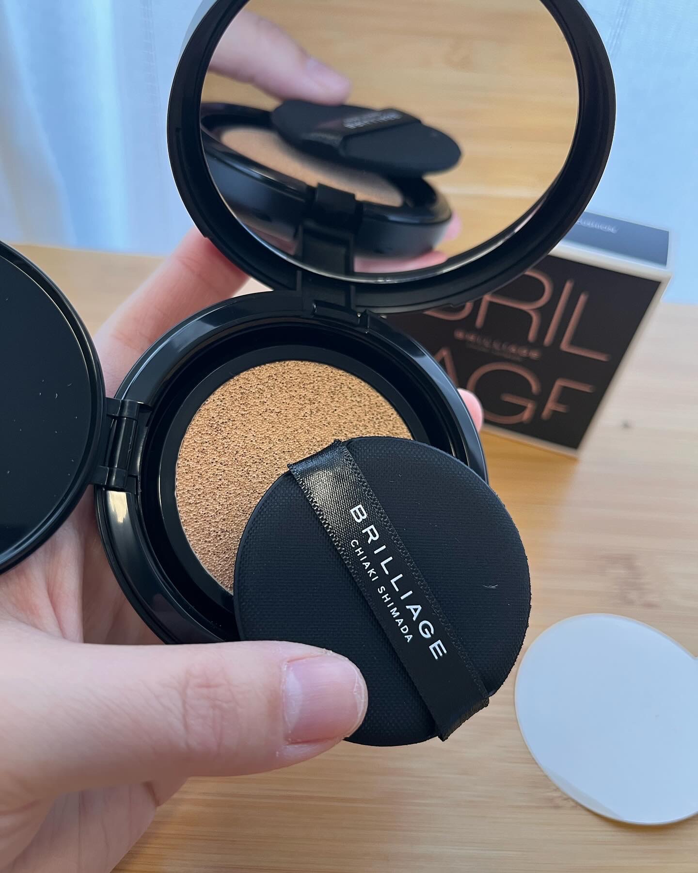 CREATORS LONGWEAR UV CUSHION BRILLIANT SKIN EX/ブリリアージュ/クッションファンデーションを使ったクチコミ（2枚目）