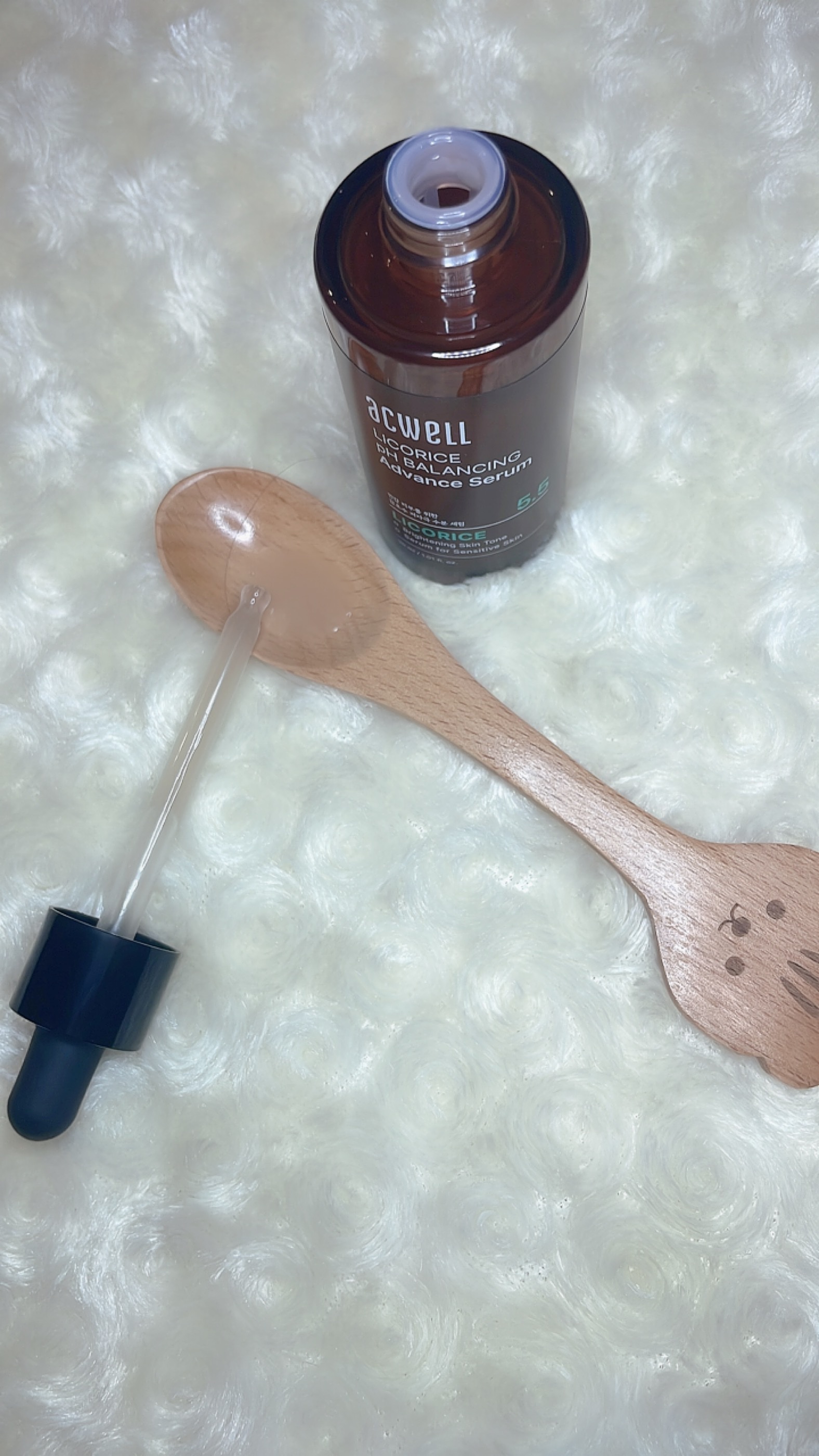 甘草水pHバランシングアドベンスセラム/ACWELL/美容液を使ったクチコミ（2枚目）