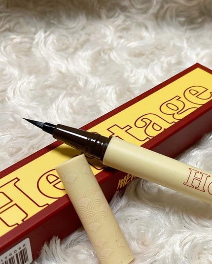 THE HERITAGE PEN EYELINER/MERZY/リキッドアイライナーを使ったクチコミ(2枚目)