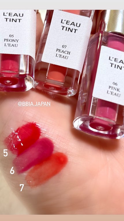 ローティント/BBIA/リップティントを使ったクチコミ(1枚目)