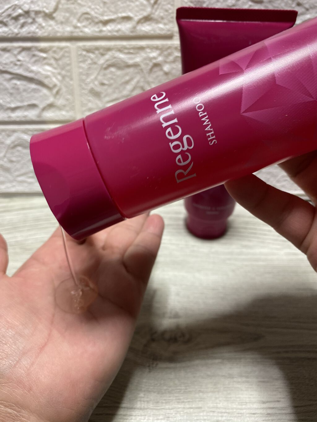 リジェンヌシャンプー/トリートメント スムース&ボリューム/リジェンヌ/市販シャンプーを使ったクチコミ（3枚目）