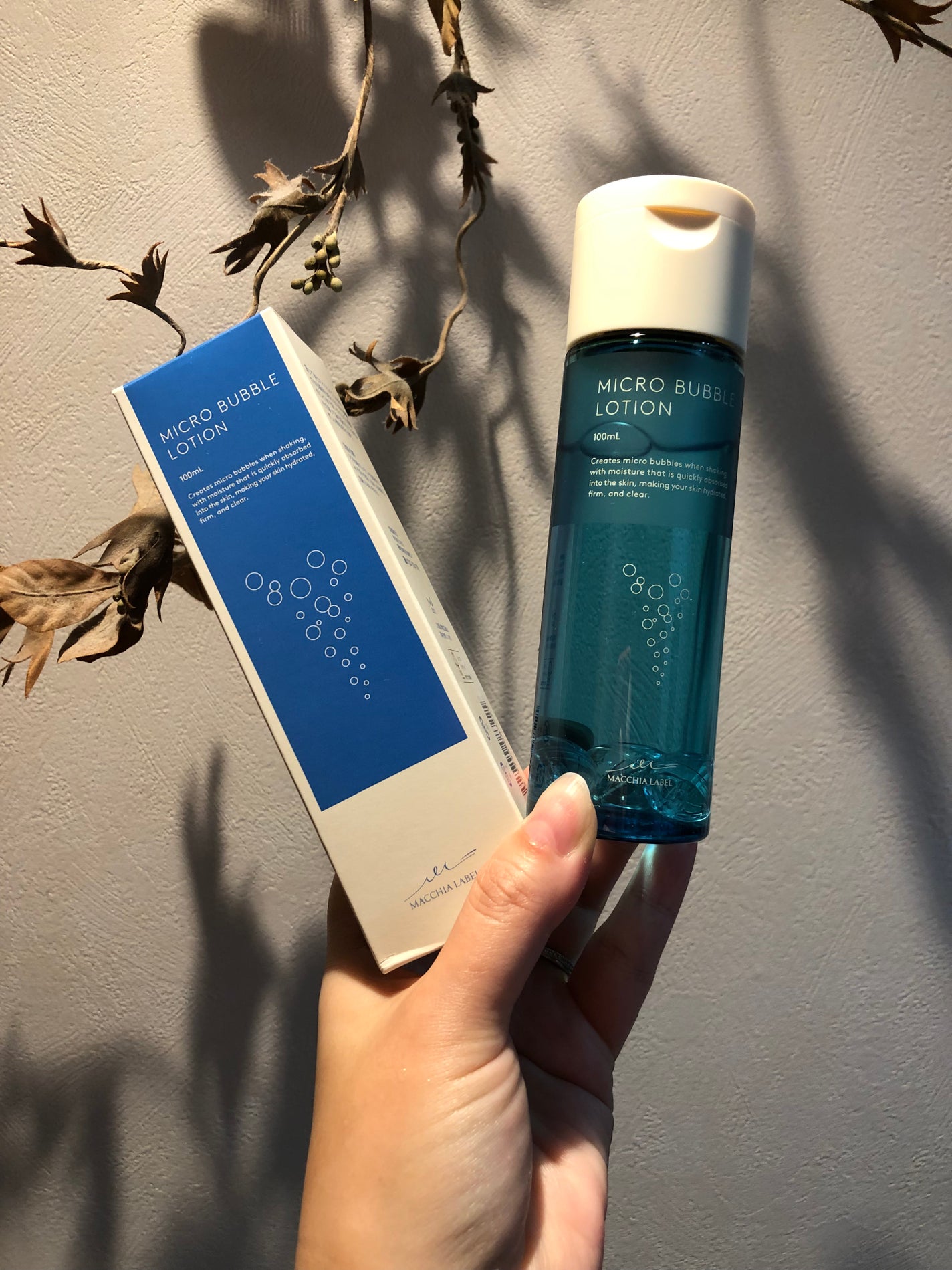 薬用マイクロバブルローション/Macchia Label/化粧水を使ったクチコミ(1枚目)