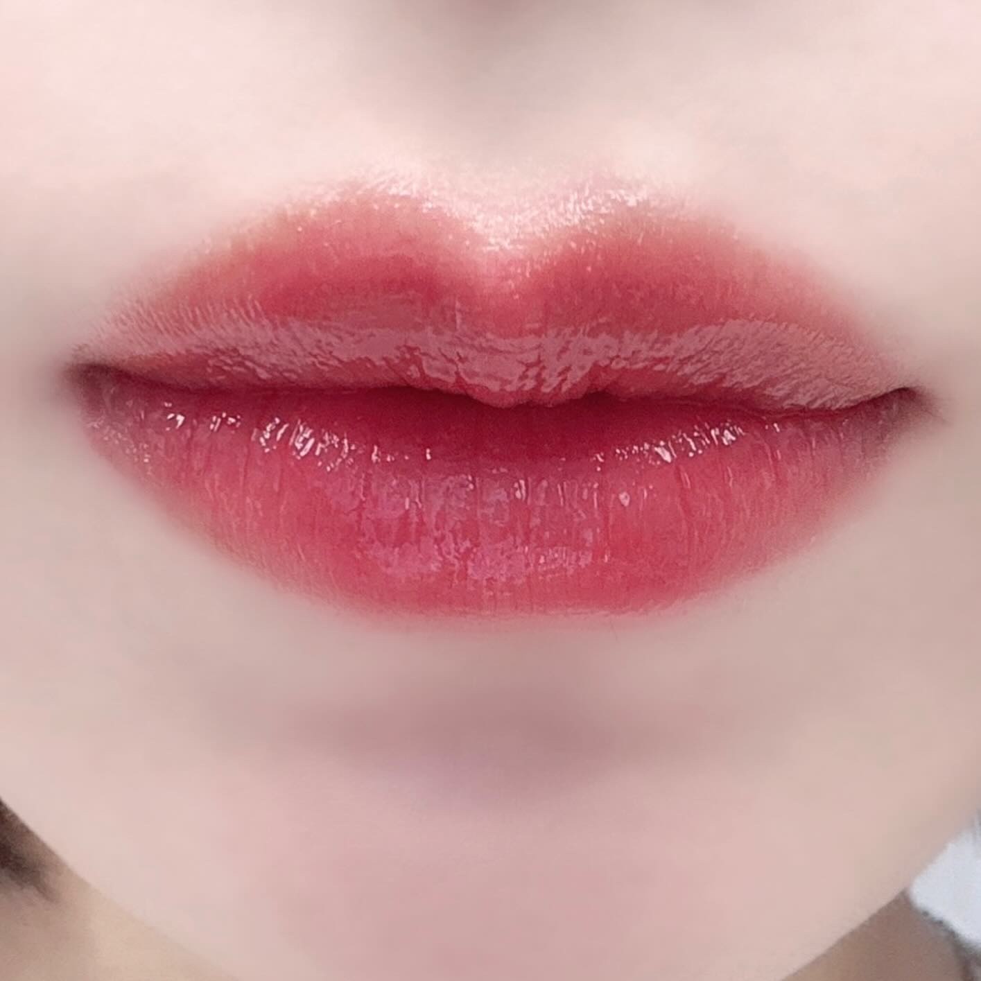 ウォーターグローメルティングバーム/INGA/口紅を使ったクチコミ（3枚目）