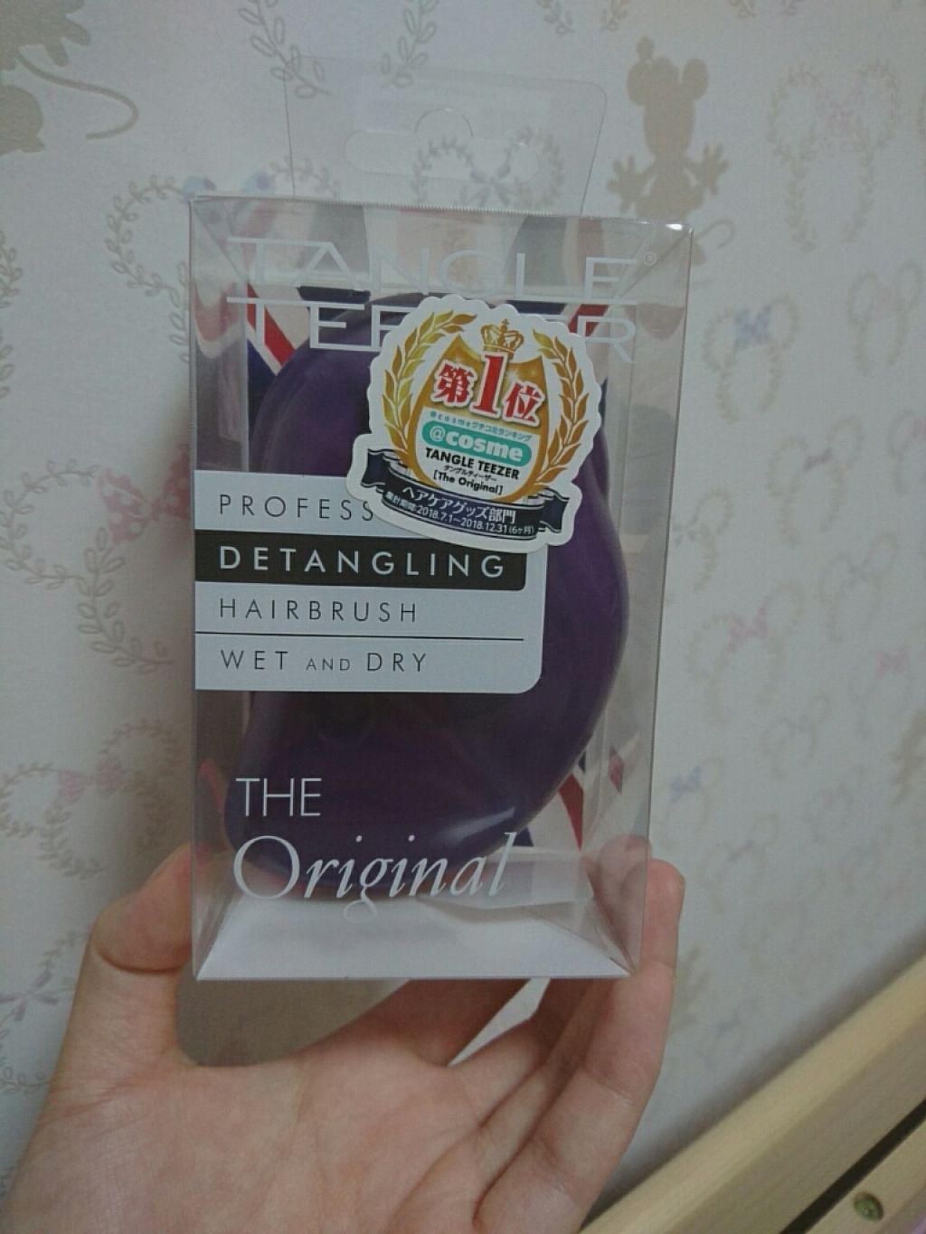ザ・オリジナル ノーマル/TANGLE TEEZER/ヘアブラシを使ったクチコミ（1枚目）