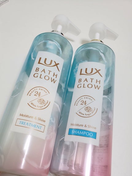 バスグロウ モイスチャー&シャイン シャンプー/トリートメント/LUX/市販シャンプーを使ったクチコミ(1枚目)