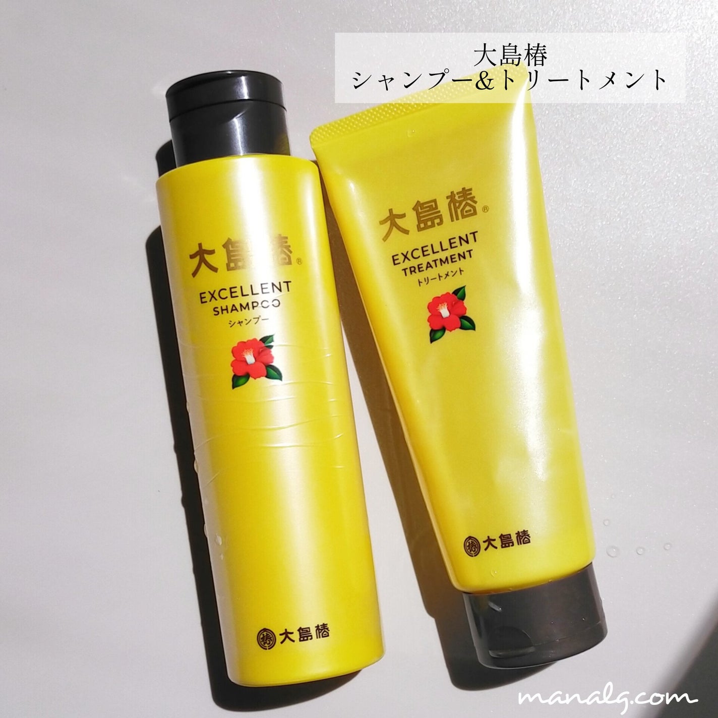 エクセレントシャンプー/トリートメント/大島椿/市販シャンプーを使ったクチコミ(1枚目)