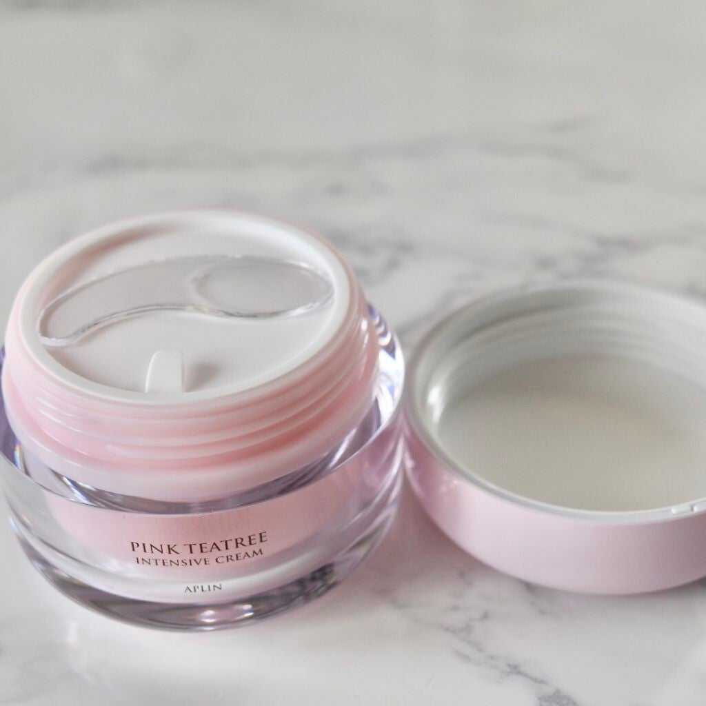 ピンクティーツリークリーム/APLIN/フェイスクリームを使ったクチコミ(3枚目)