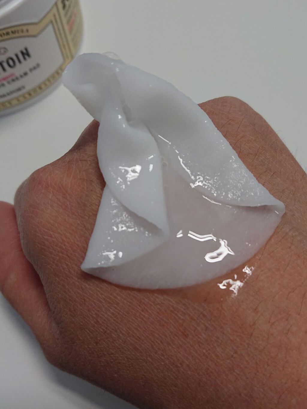 ハイポアレジェニック  モイスチャライジング クリームパッド/Dermatory/トナーパッドを使ったクチコミ（3枚目）