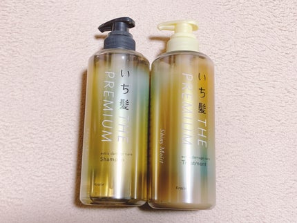 THE PREMIUM エクストラダメージケアシャンプー/トリートメント(シャイニーモイスト)/いち髪/市販シャンプーを使ったクチコミ(5枚目)