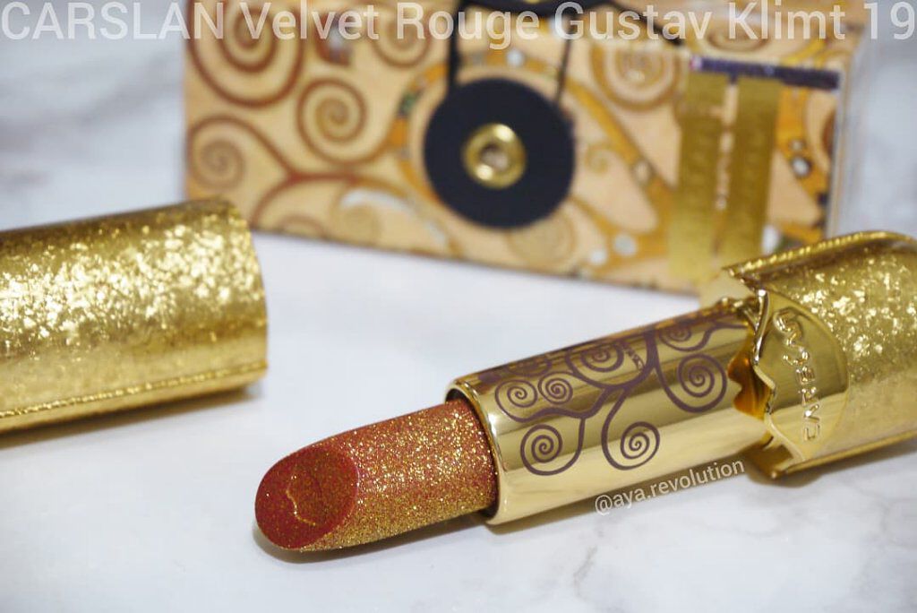 クリムト コラボ リップスティック/CARSLAN/口紅を使ったクチコミ（1枚目）