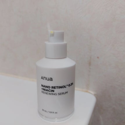 レチノール0.3 ナイアシンリニューイングセラム/Anua/美容液を使ったクチコミ(2枚目)