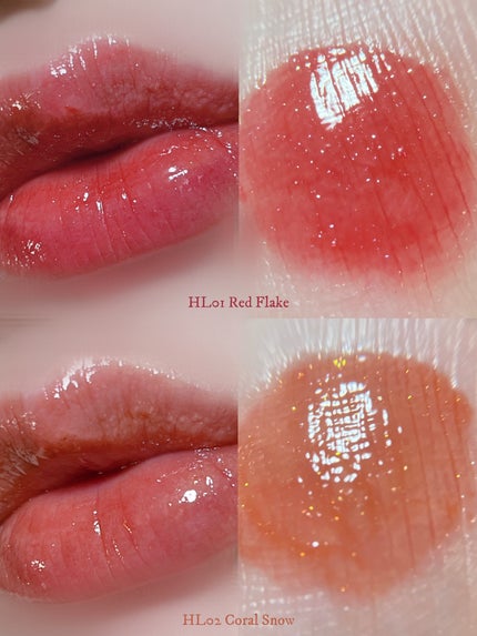 アンドバイロムアンド グラッシーボムティント/&nd by rom&nd/リップティントを使ったクチコミ(2枚目)