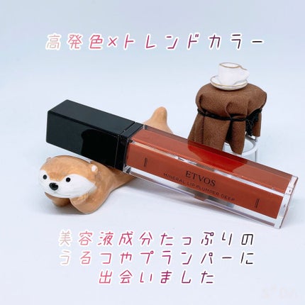ミネラルリッププランパー ディープ/エトヴォス/リッププランパーを使ったクチコミ(1枚目)