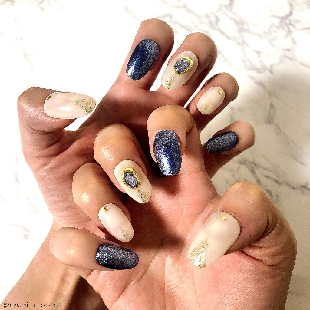 ネイルホリック リミテッドカラー Spring Denim/ネイルホリック/マニキュアを使ったクチコミ（3枚目）