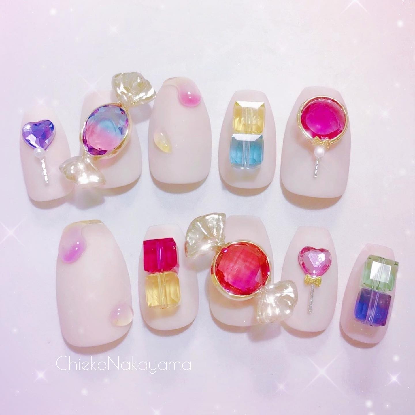 #ネイル,#キャンディネイルのネイルデザイン