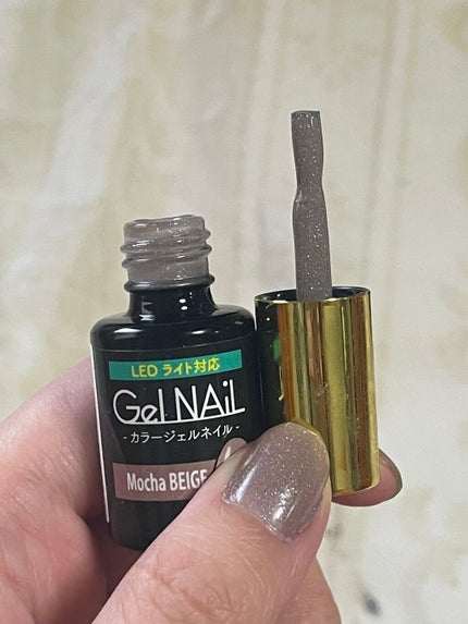 ジェルネイル(ライト対応)/セリア/ジェルネイルを使ったクチコミ(4枚目)