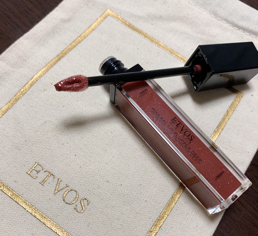 ミネラルリッププランパー ディープ/エトヴォス/リッププランパーを使ったクチコミ（2枚目）