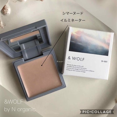 & WOLF シマーヌードイルミネーターのクチコミ「& WOLF シマーヌードイルミネーター
⌘新調したハイライト

&  WOLF シマーヌード.....」（1枚目）