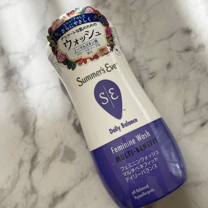 フェミニンウォッシュ マルチベネフィット デイリーバランス/Summer's Eve(サマーズイブ)/デリケートゾーンケアを使ったクチコミ(2枚目)