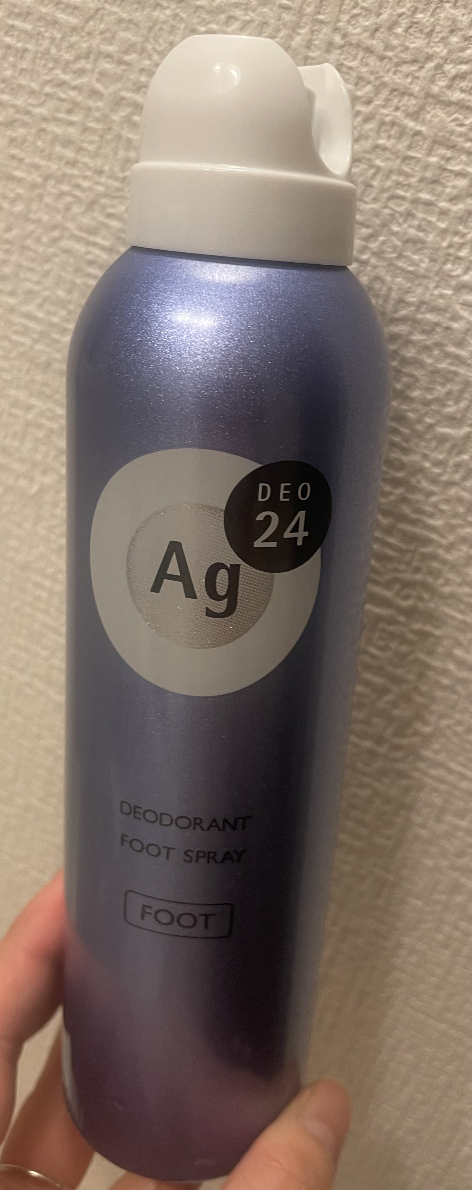 フットスプレー h (無香料)/エージーデオ24/デオドラント・制汗剤を使ったクチコミ（3枚目）
