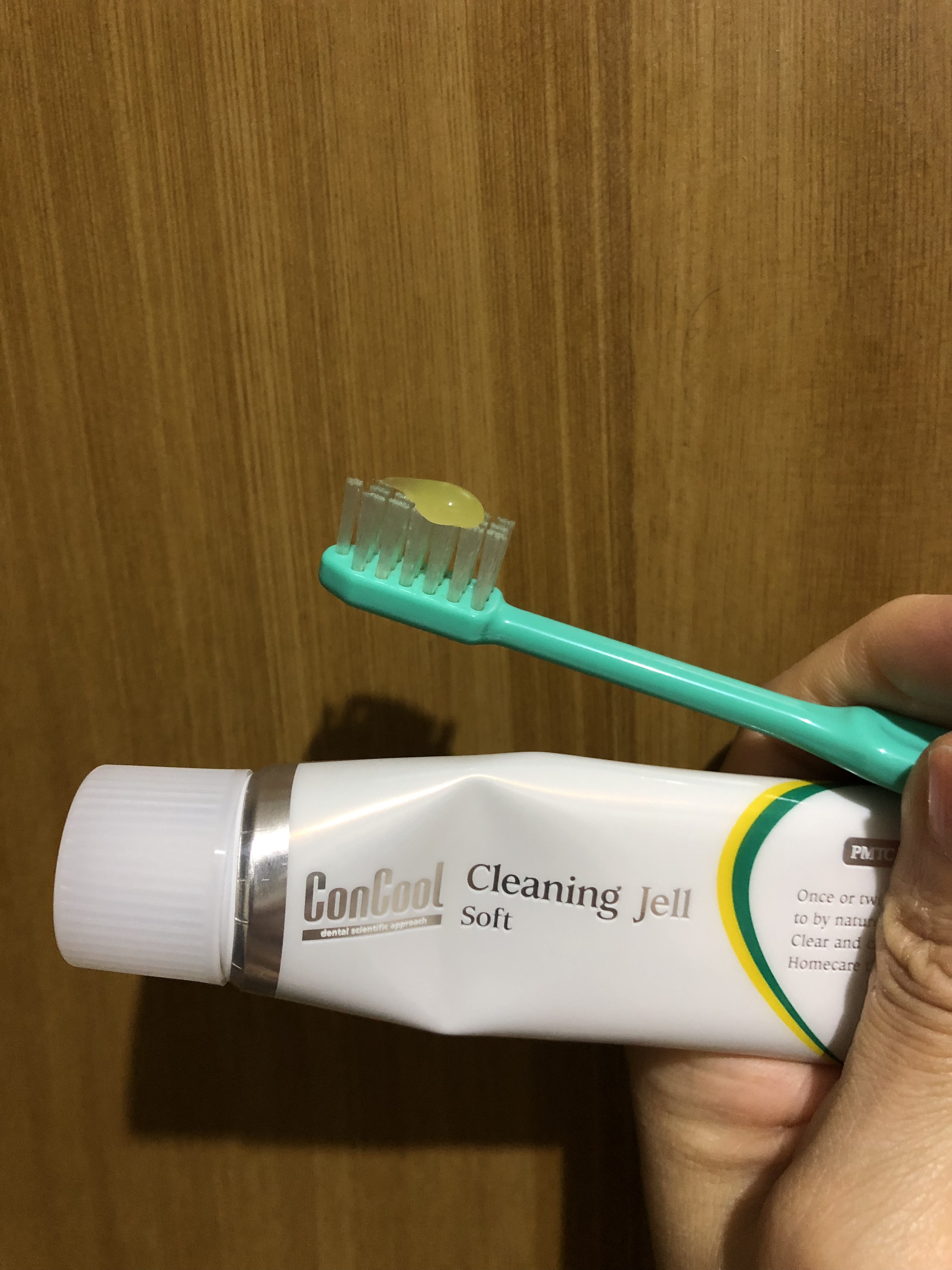 ウエルテック クリーニングジェルソフトのクチコミ「ウエルテック　クリーニングジェルソフト

ついに手を出してしまった、
研磨剤入り。

サンゴパ.....」（3枚目）