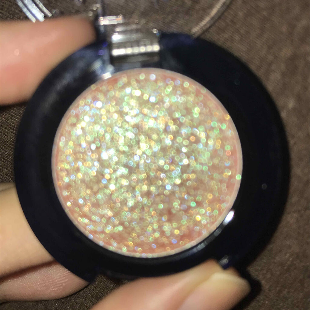 グリッター シャドウ カラー/rom&nd/グリッターを使ったクチコミ（2枚目）