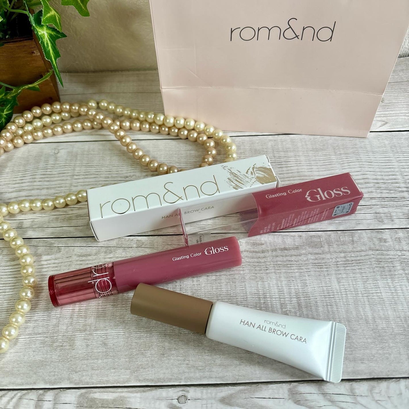 ハンオールブロウカラ/rom&nd/眉マスカラを使ったクチコミ(1枚目)