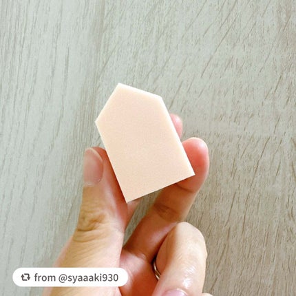 バリュースポンジN ハウス型タイプS 30P/ロージーローザ/パフ・スポンジを使ったクチコミ(3枚目)