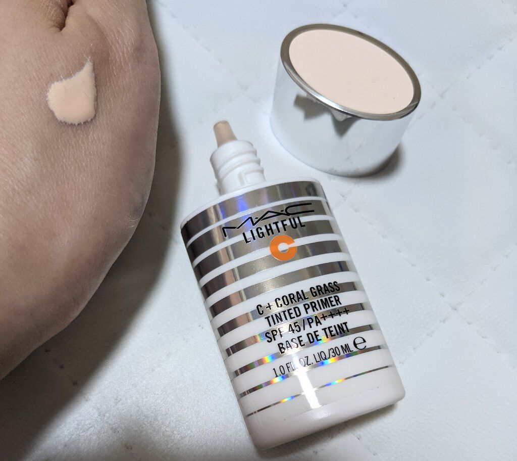 ライトフル Ｃ＋ティンティッド プライマーSPF45(PA++++)/M・A・C/化粧下地を使ったクチコミ（3枚目）