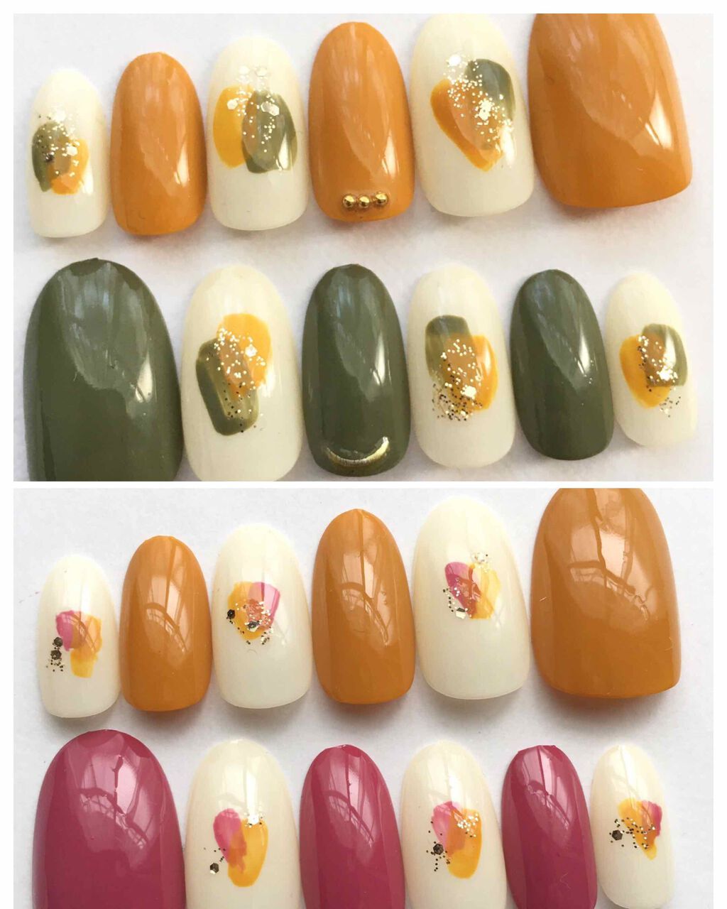 AT ネイルグリッター 04 ゴールド/Art Collection/マニキュアを使ったクチコミ（3枚目）