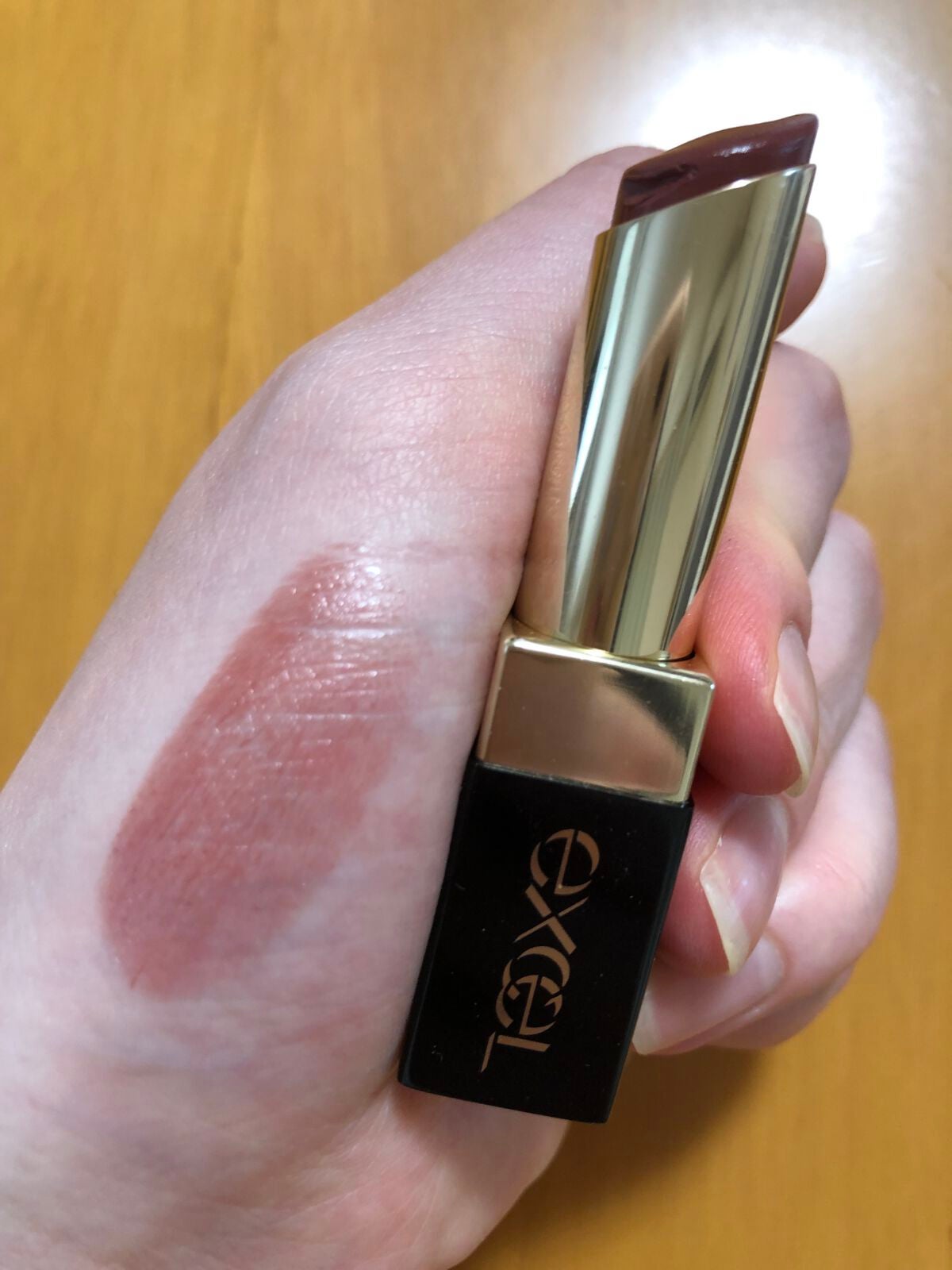 グレイズバームリップ/excel/口紅を使ったクチコミ(2枚目)