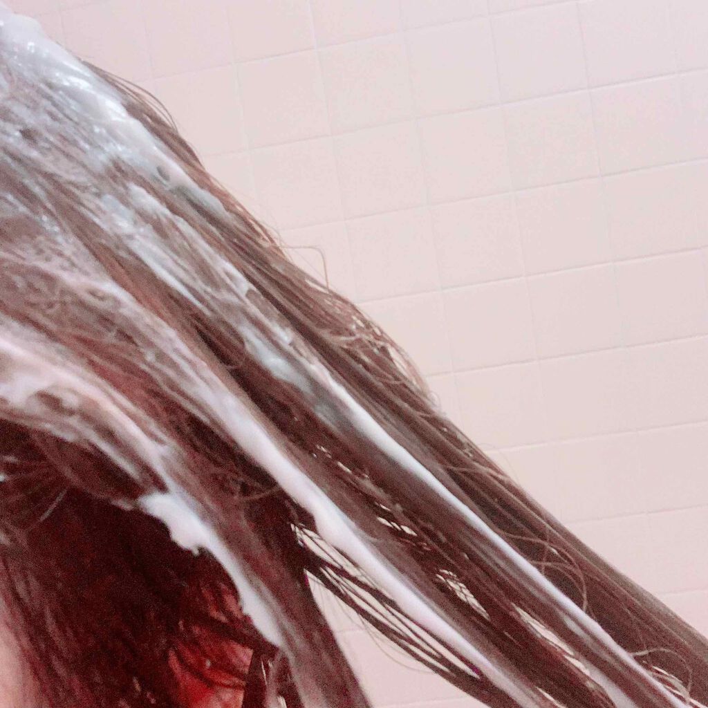 ヴィーガン トリートメント(モイスト)/BOTANIST/洗い流すヘアトリートメントを使ったクチコミ(4枚目)