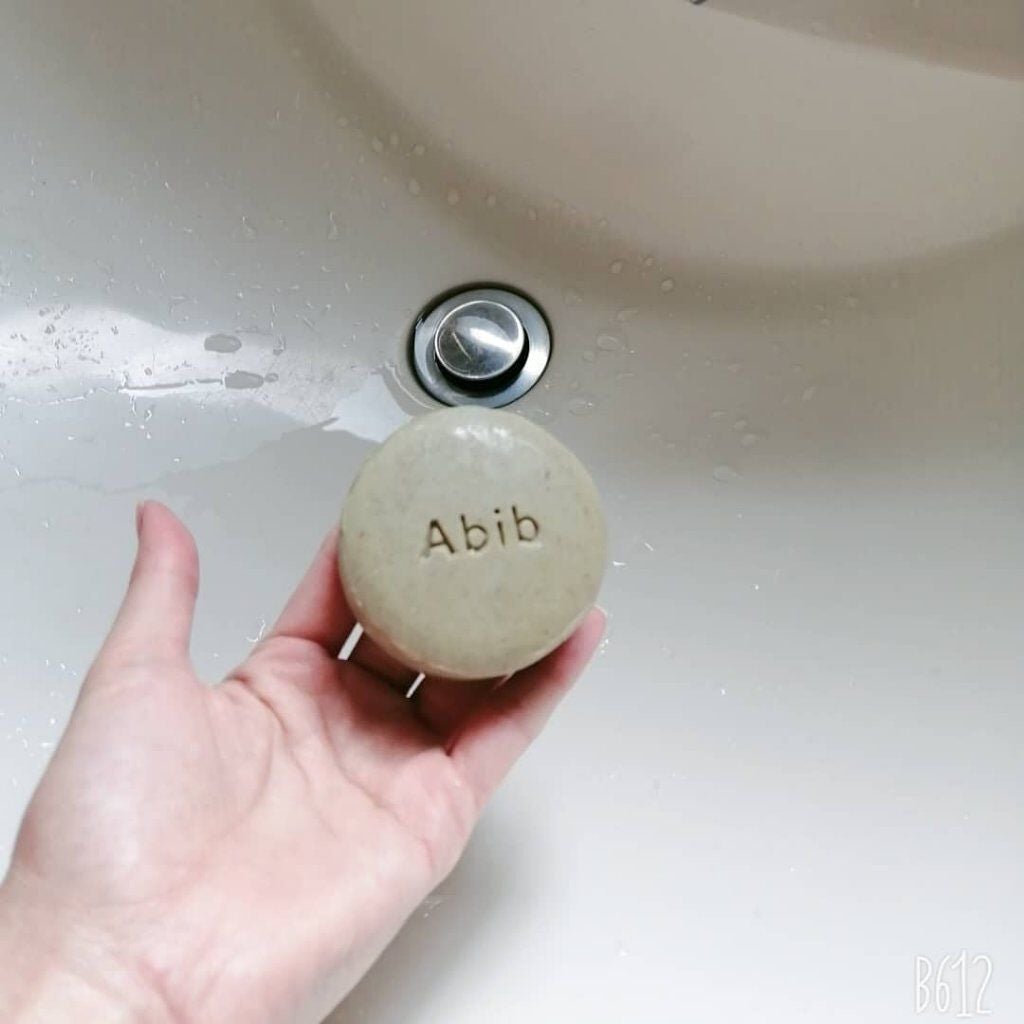 カーミングフェイシャルソープ ドクダミストーン/Abib /洗顔石鹸を使ったクチコミ(3枚目)