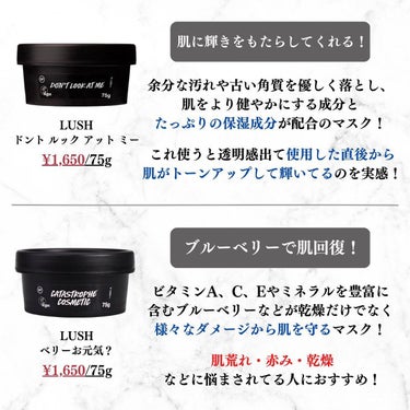 美容オタクのダン｜プチプラスキンケアコスメ on LIPS 「＜カワイイだけじゃない！イギリス発の大人気ブランド！＞LUSH..」（3枚目）