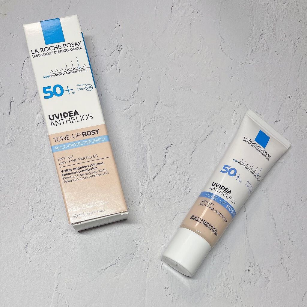 UVイデア XL プロテクショントーンアップ ローズ/ラ ロッシュ ポゼ/日焼け止めクリームを使ったクチコミ(1枚目)