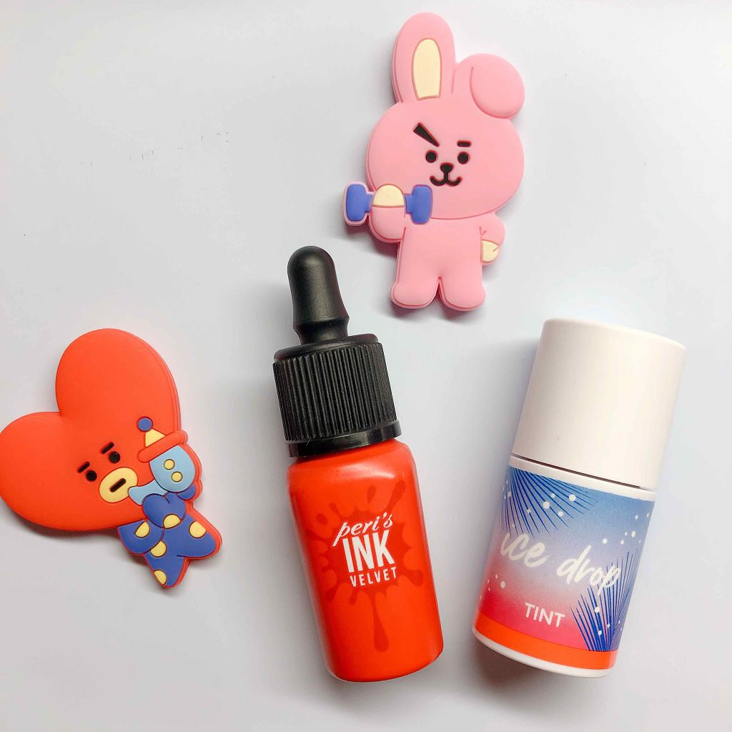 インク ベルベット/PERIPERA/口紅を使ったクチコミ（1枚目）