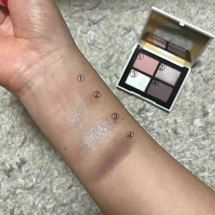 クワッドアイシャドー/NARS/アイシャドウパレットを使ったクチコミ(3枚目)