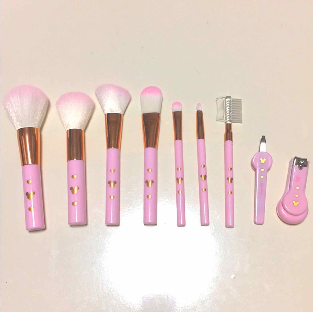 ごくふわっ ミッキーブラシ/DAISO/メイクブラシを使ったクチコミ（1枚目）