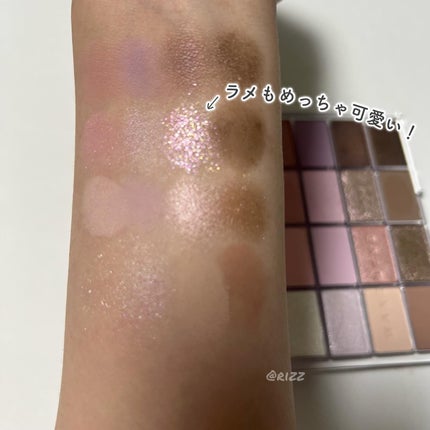 ソフトブラーリングアイパレット/wakemake/アイシャドウパレットを使ったクチコミ(7枚目)