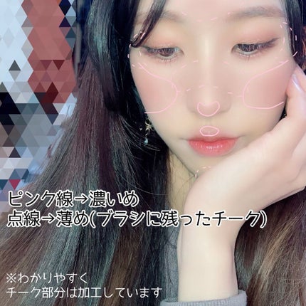 ピンク色 メイクブラシ15本セット/SIXPLUS/メイクブラシを使ったクチコミ(2枚目)