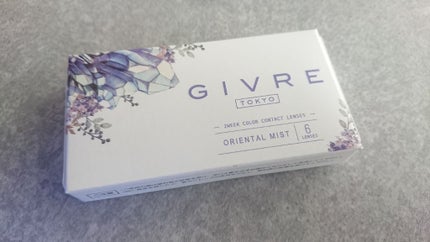 ジーヴル トーキョー/GIVRE TOKYO/カラーコンタクトレンズを使ったクチコミ(2枚目)