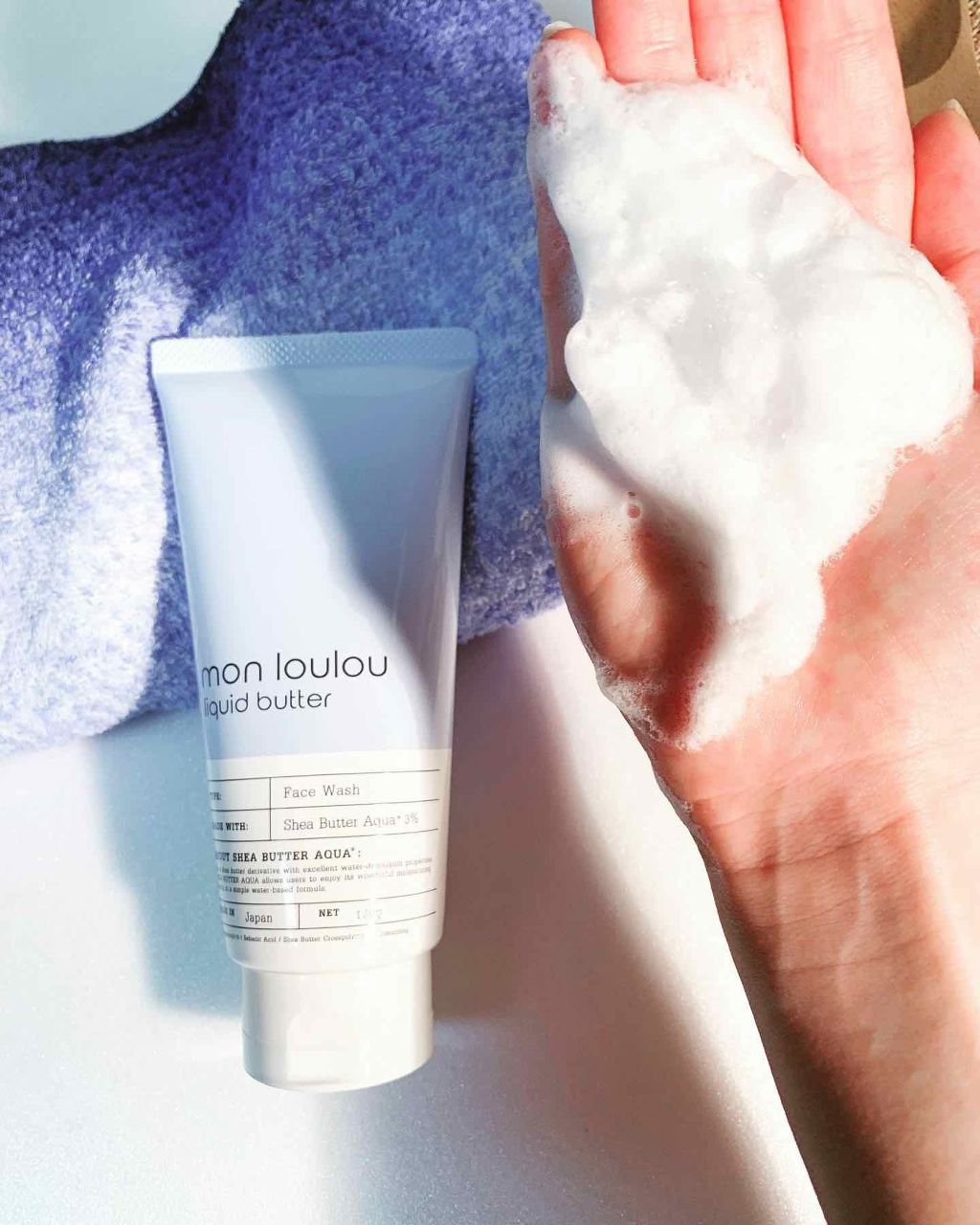 3％フェイスウォッシュ/mon loulou/洗顔フォームを使ったクチコミ（3枚目）